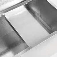 Boite rangement metallique galva
