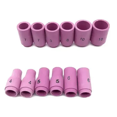Kit Complet 49PCS Accessoires Torche TIG - Lentilles Gaz, Buses Alumine & Collets Pour WP-17/18/26