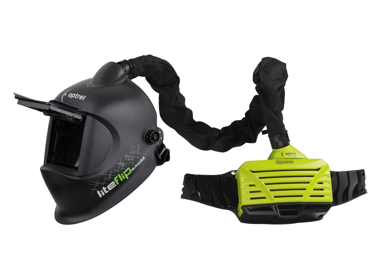 Cagoule ventilee liteflip autopilot ventilateur optrel e3000