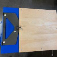 Chariot orbital pour coupe tube avec 4 roues pivotantes et frein sur 2 roues soudure socomo vente direct support coupe scie a tube orbitalum axxair orbitalservice gbc orbitalweldin