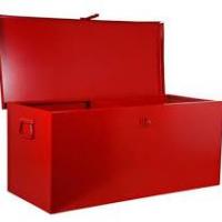 Coffre acier rouge clermont soudure