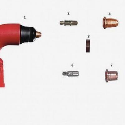 Galagar plasma torch parts s45 