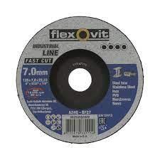 Socomo disque flexovit industrial line fast cut 125 x 7 0 mm