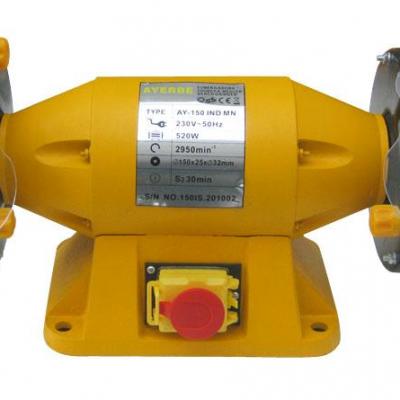 Touret a meuler industriel machine usage intensif 150mm meule 520w atelier monophase socomo vendeur machines outils professionnels france livraison gratuite